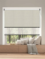 ROLLER DUAL BK09 - BLACKOUT + SCREEN DELUX