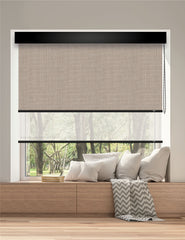 ROLLER DUAL BK10 - BLACKOUT + SCREEN DELUX