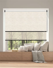 ROLLER DUAL BK18 - BLACKOUT + SCREEN DELUX