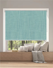 CORTINA ROLLER BLACKOUT BK05 - AZUL AGUA ESTÁNDAR
