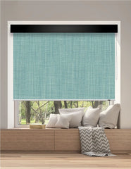 CORTINA ROLLER BLACKOUT BK05 - AZUL AGUA ESTÁNDAR