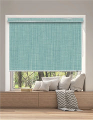 CORTINA ROLLER BLACKOUT BK05 - AZUL AGUA ESTÁNDAR