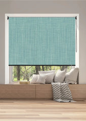 CORTINA ROLLER BLACKOUT BK05 - AZUL AGUA ESTÁNDAR