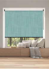 CORTINA ROLLER BLACKOUT BK05 - AZUL AGUA