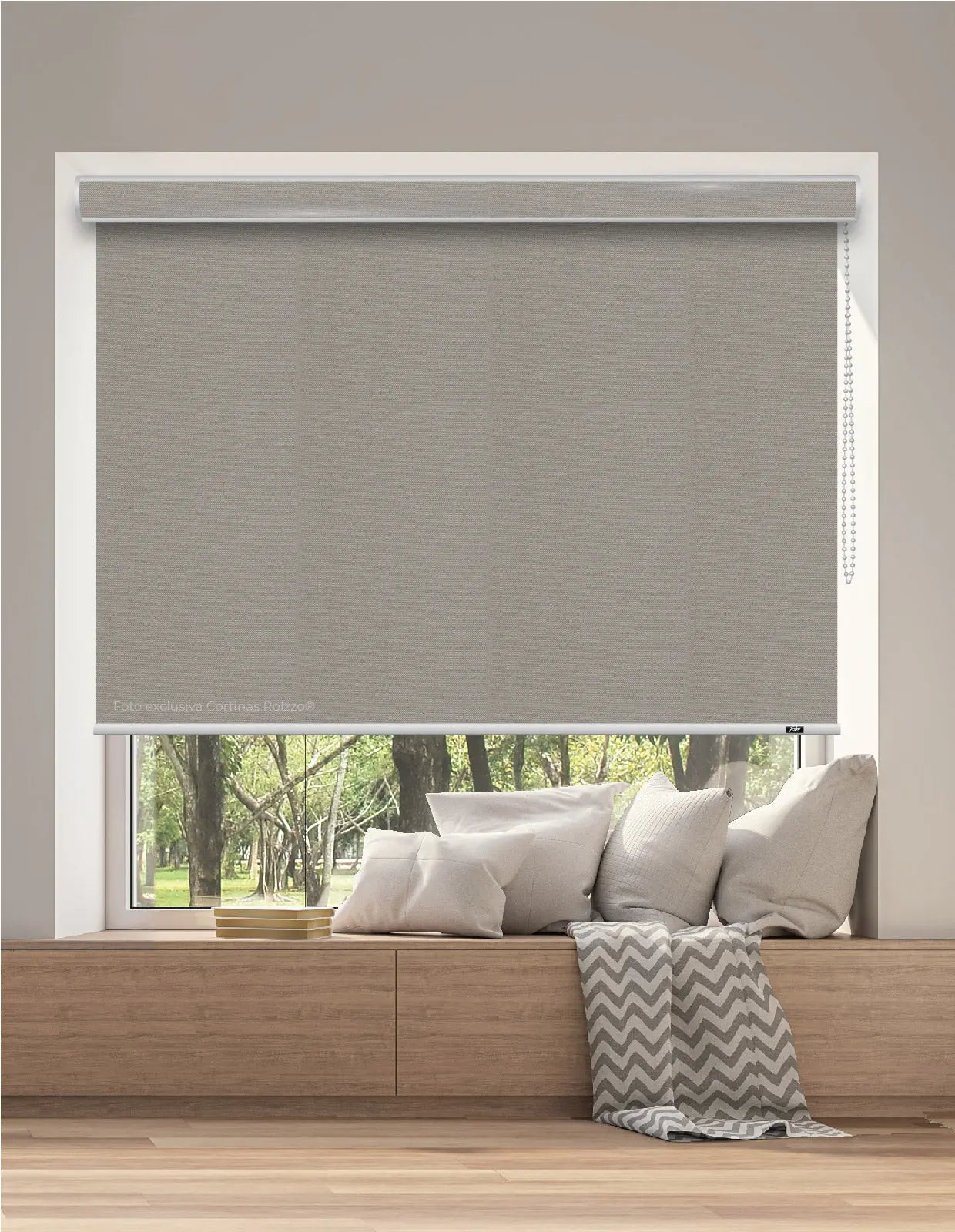 ROLLER BLACKOUT BK08 - LIES BEIGE OSCUROS PREMIUM