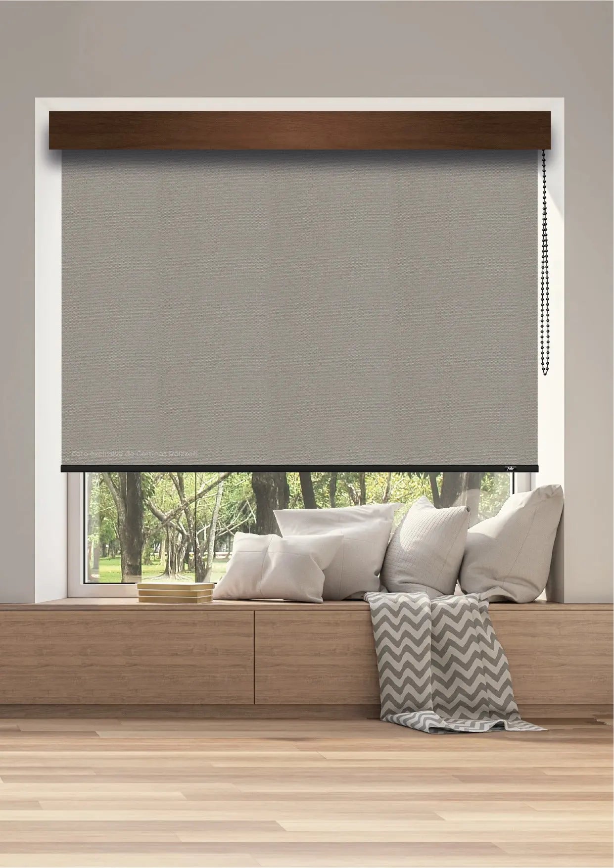 ROLLER BLACKOUT BK08 - LIES BEIGE OSCUROS PREMIUM