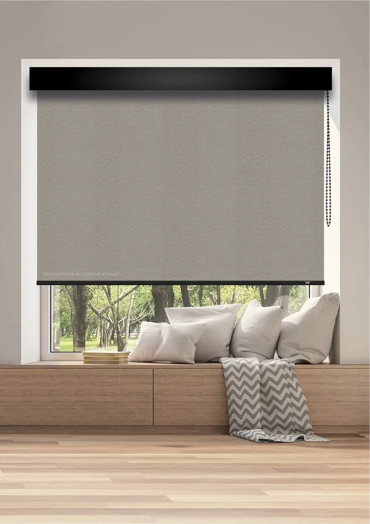 ROLLER BLACKOUT BK08 - LIES BEIGE OSCUROS PREMIUM