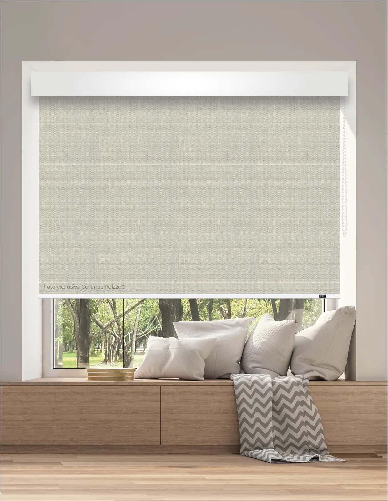 ROLLER BLACKOUT BK09 - RÚSTICO LINO EXCLUSIVA