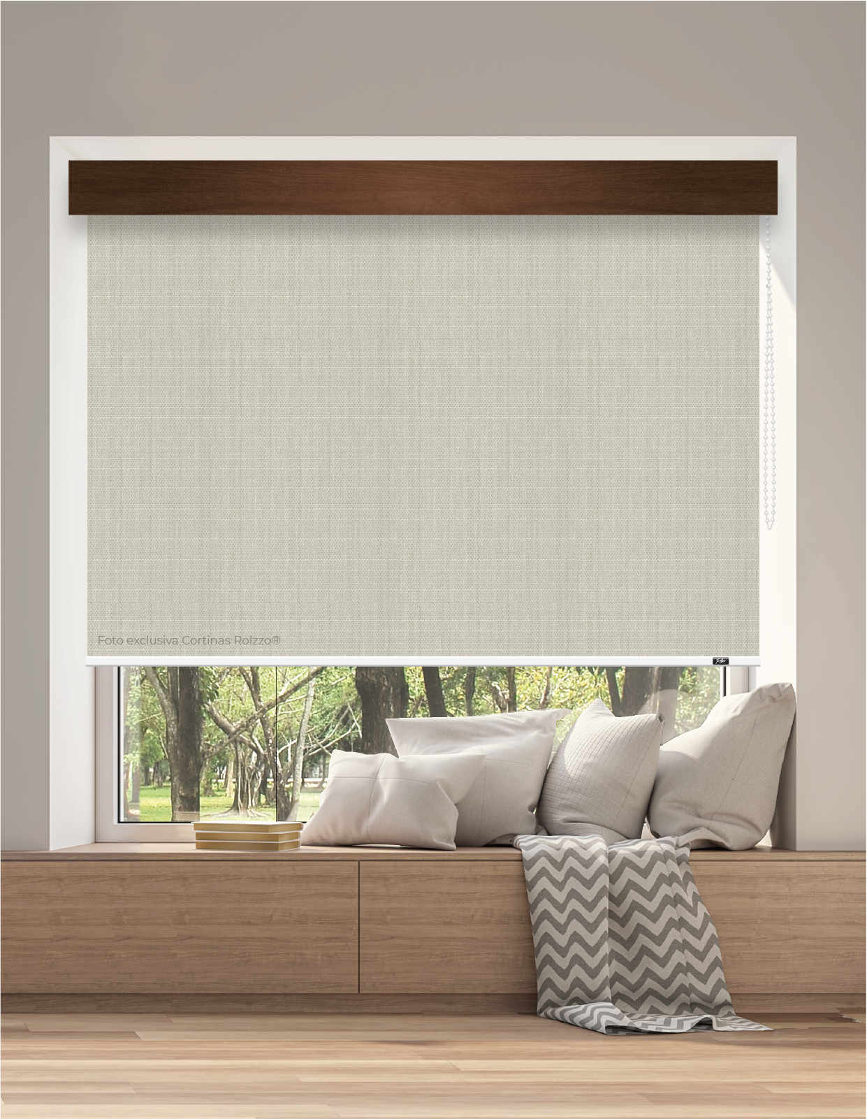 ROLLER BLACKOUT BK09 - RÚSTICO LINO EXCLUSIVA