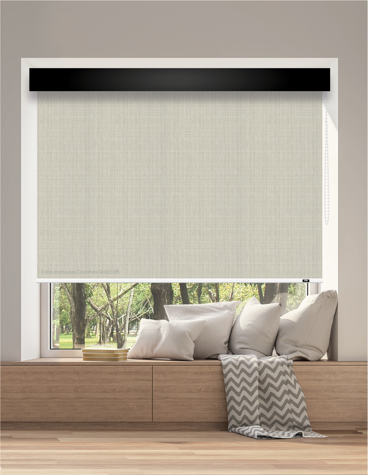 ROLLER BLACKOUT BK09 - RÚSTICO LINO EXCLUSIVA