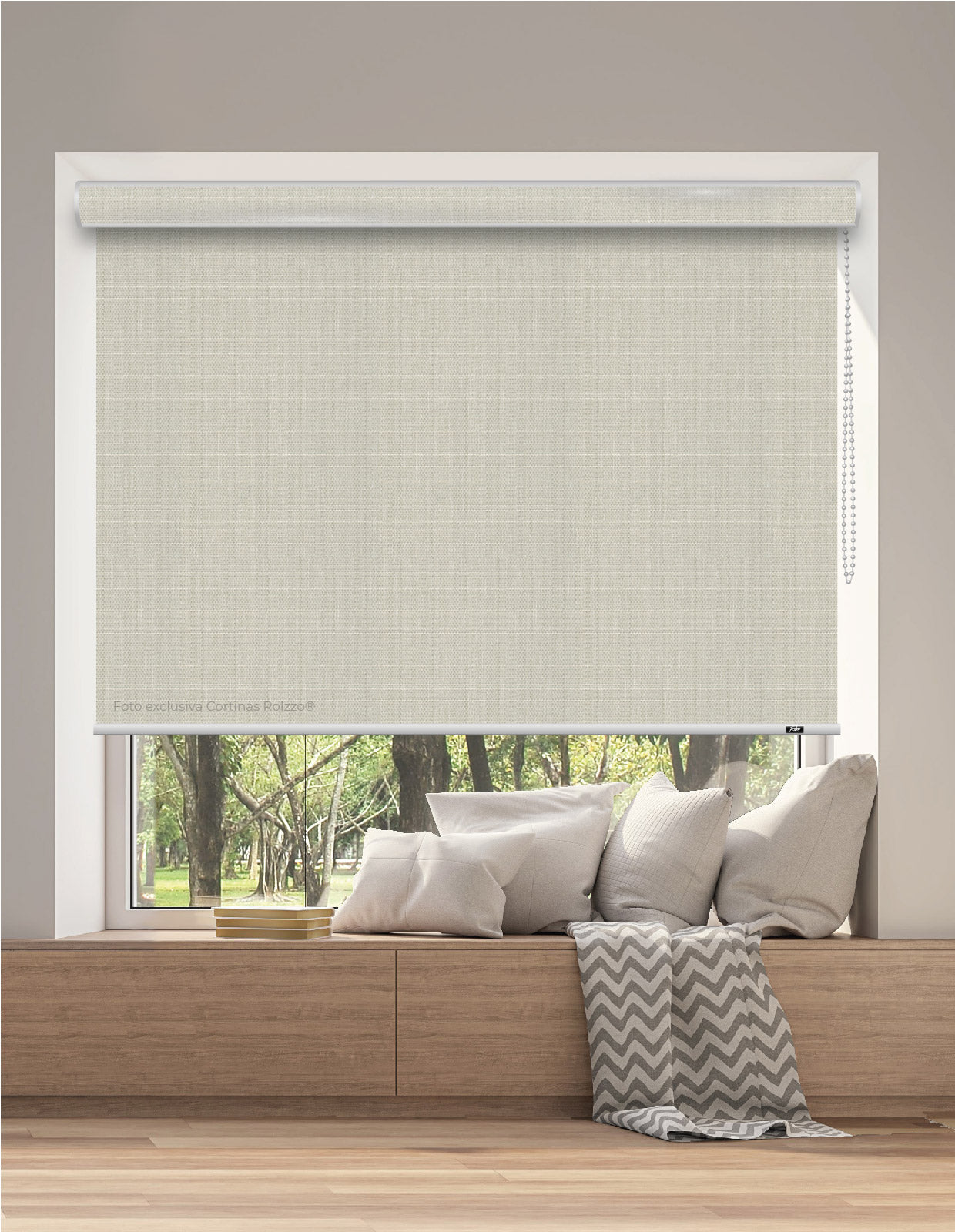 ROLLER BLACKOUT BK09 - RÚSTICO LINO EXCLUSIVA