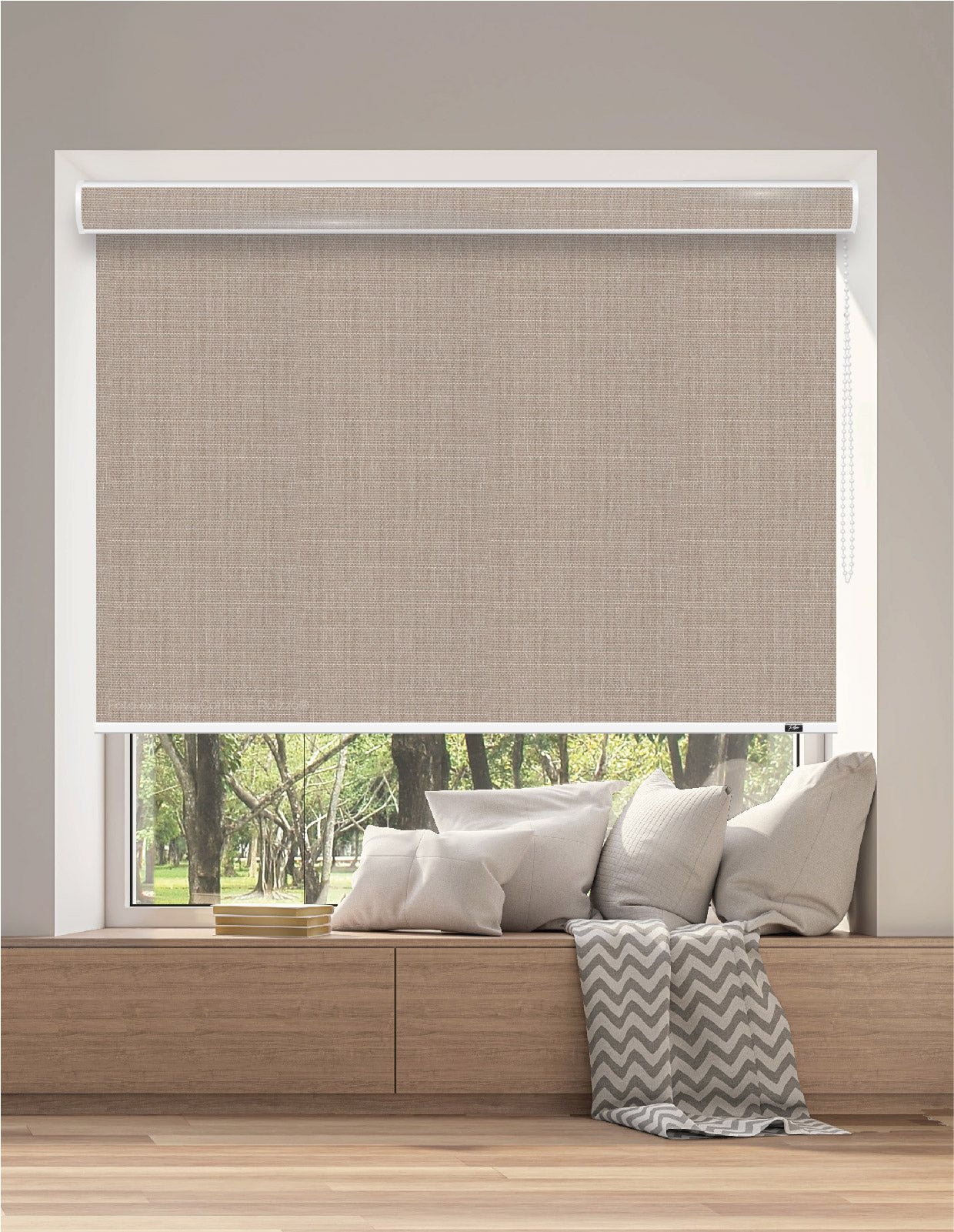 ROLLER BLACKOUT BK10 - RÚSTICO TOSTADO EXCLUSIVA