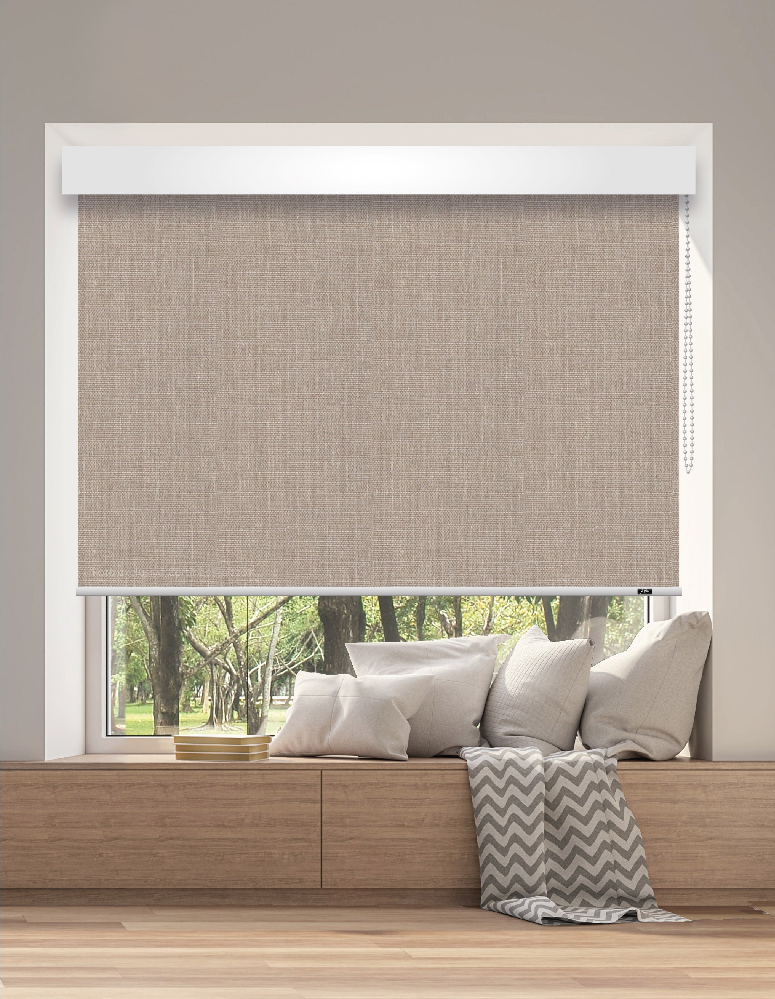 ROLLER BLACKOUT BK10 - RÚSTICO TOSTADO EXCLUSIVA