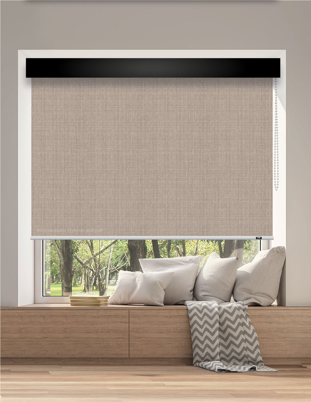 ROLLER BLACKOUT BK10 - RÚSTICO TOSTADO EXCLUSIVA