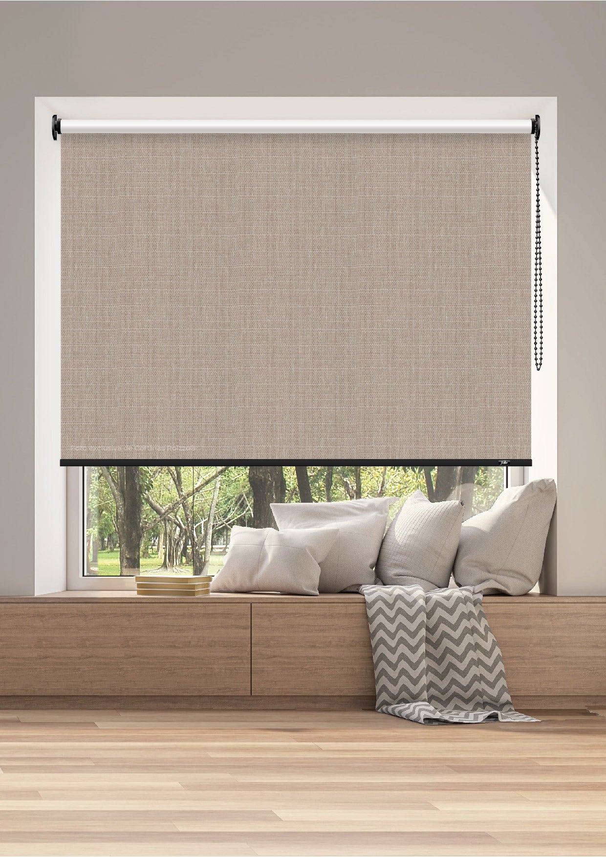 ROLLER BLACKOUT BK10 - RÚSTICO TOSTADO EXCLUSIVA