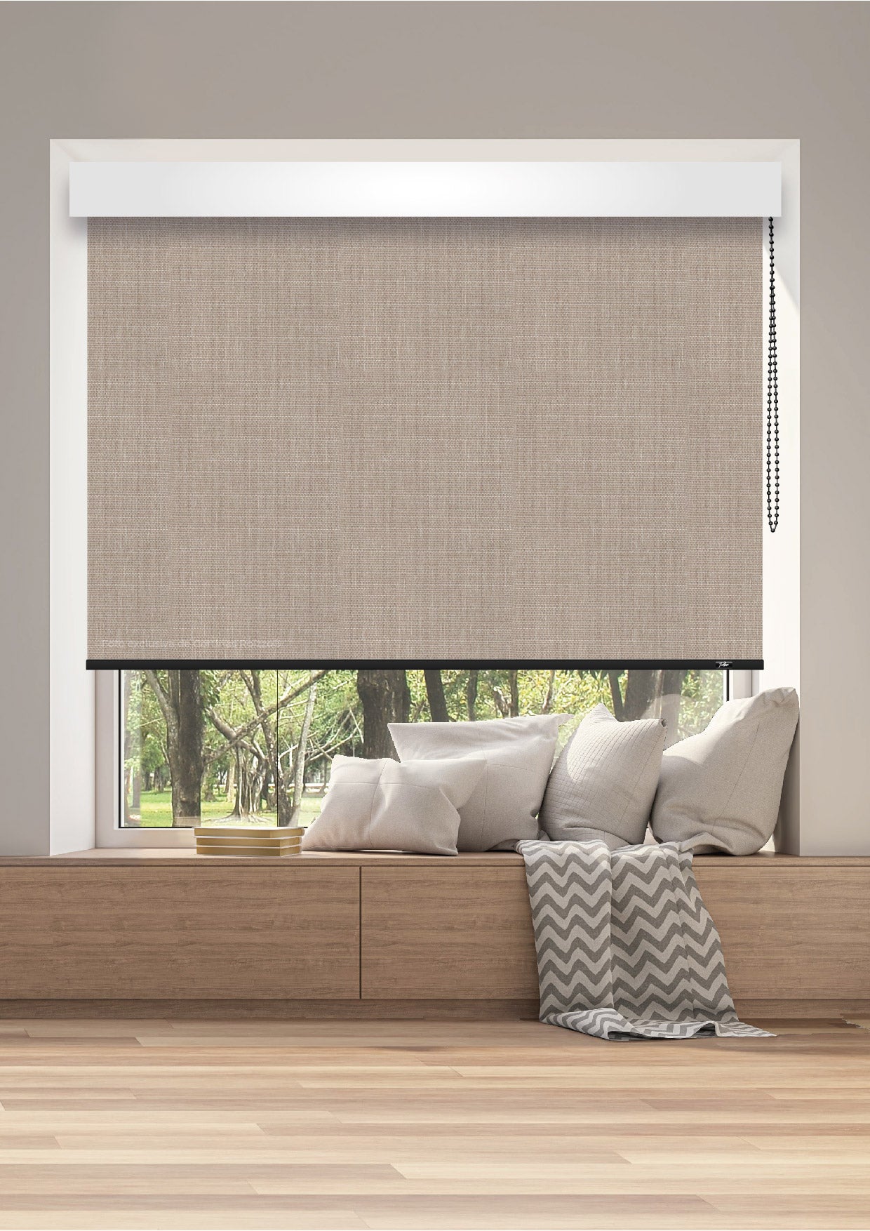 ROLLER BLACKOUT BK10 - RÚSTICO TOSTADO EXCLUSIVA