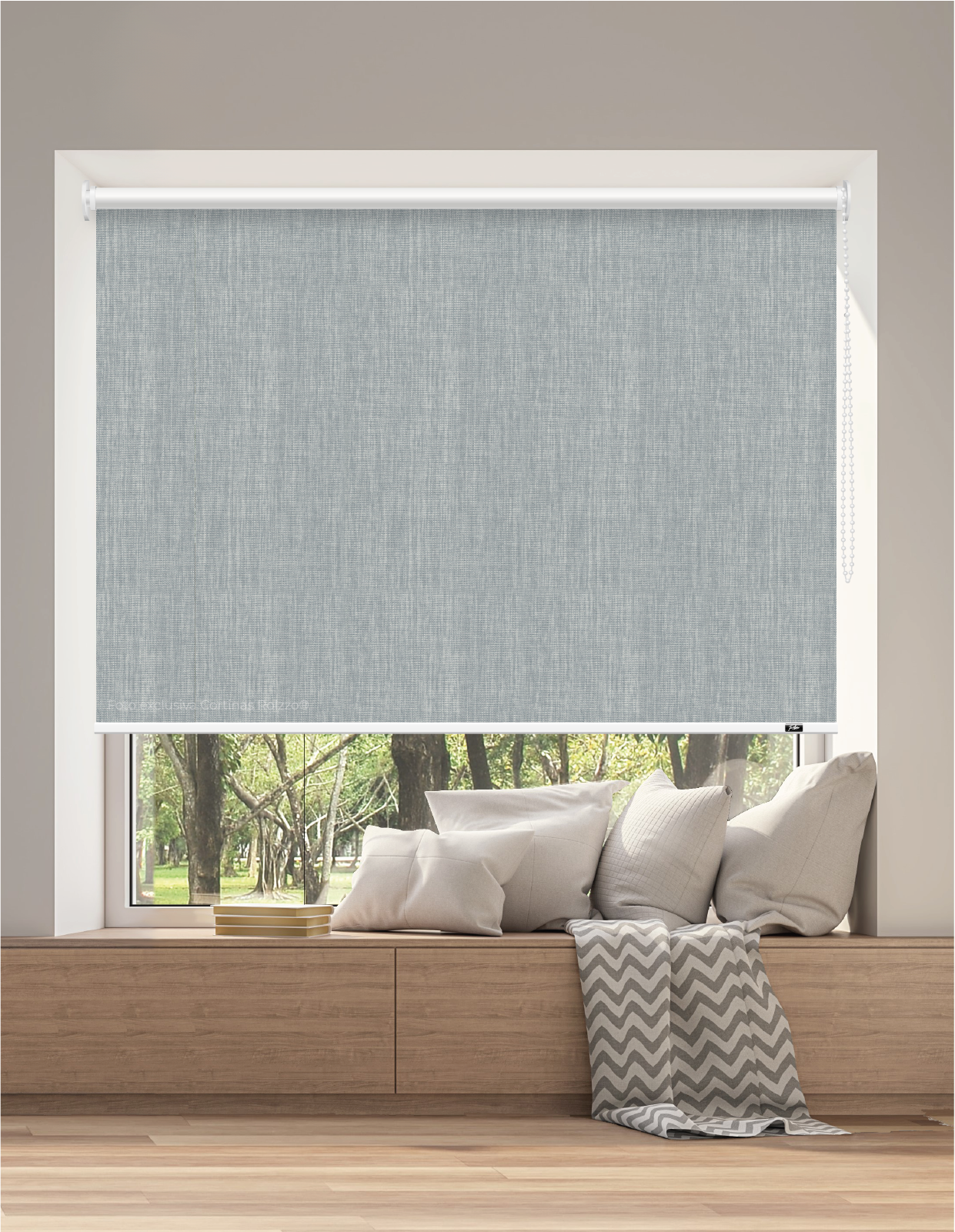 ROLLER BLACKOUT BK11 - GRIS 4M ESTÁNDAR