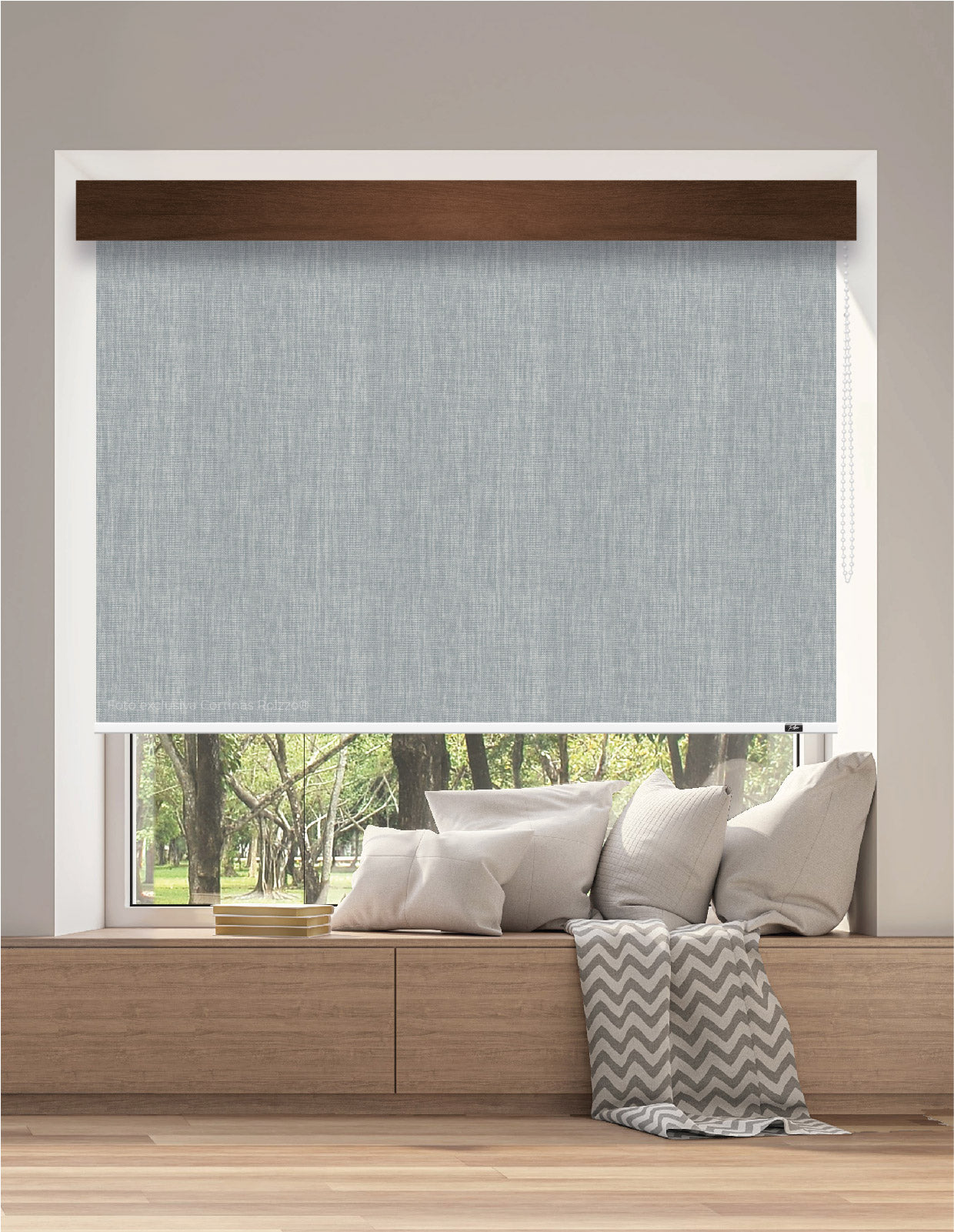 ROLLER BLACKOUT BK11 - GRIS 4M ESTÁNDAR