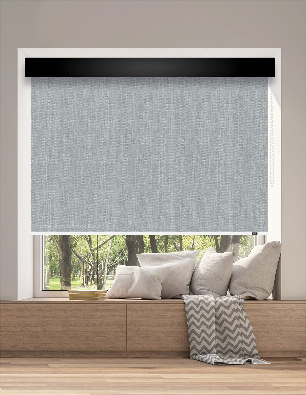 ROLLER BLACKOUT BK11 - GRIS 4M ESTÁNDAR