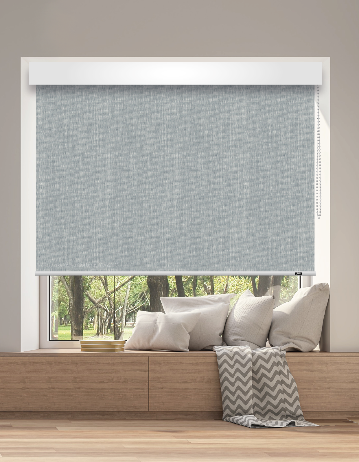 ROLLER BLACKOUT BK11 - GRIS 4M ESTÁNDAR