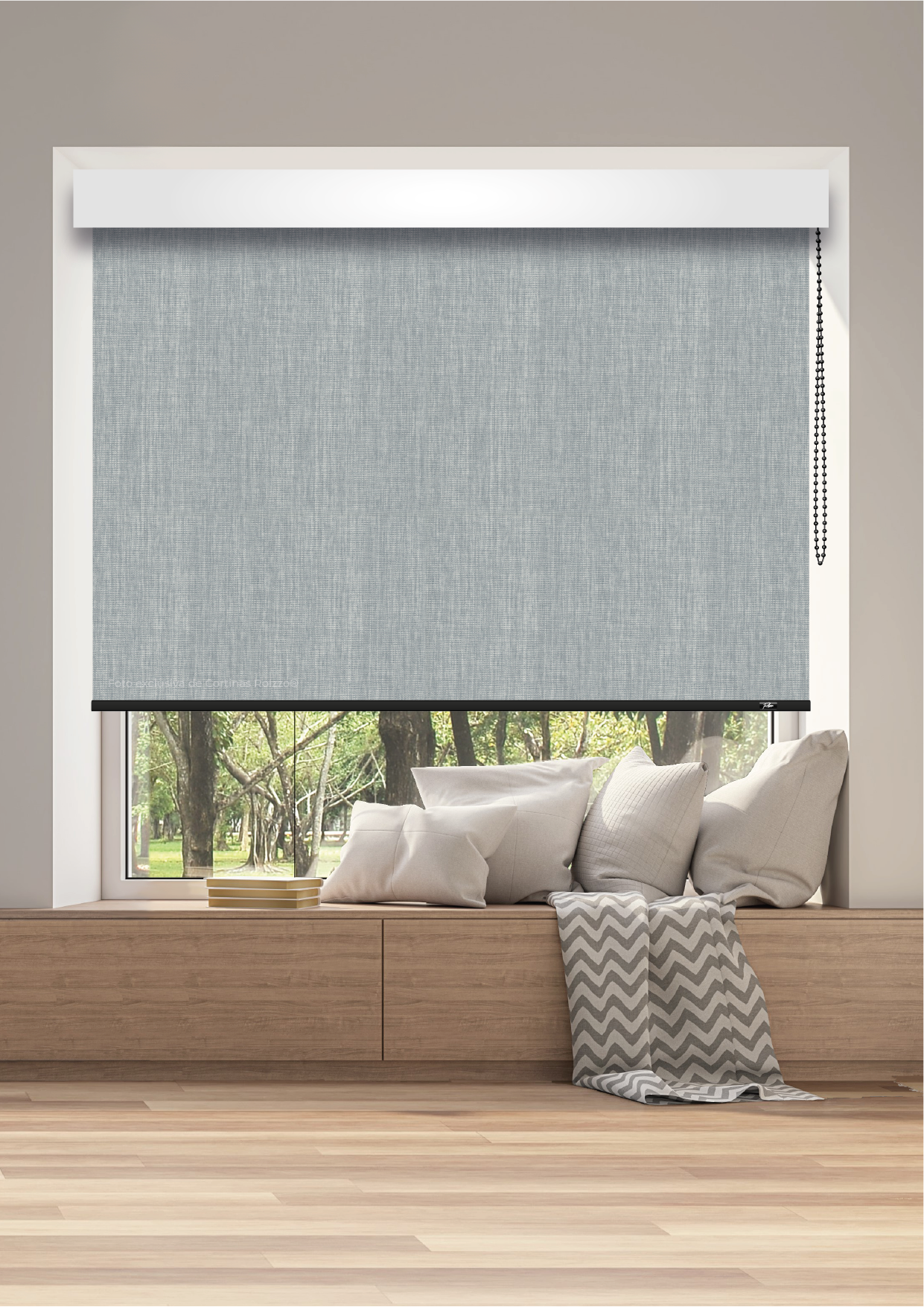 ROLLER BLACKOUT BK11 - GRIS 4M ESTÁNDAR