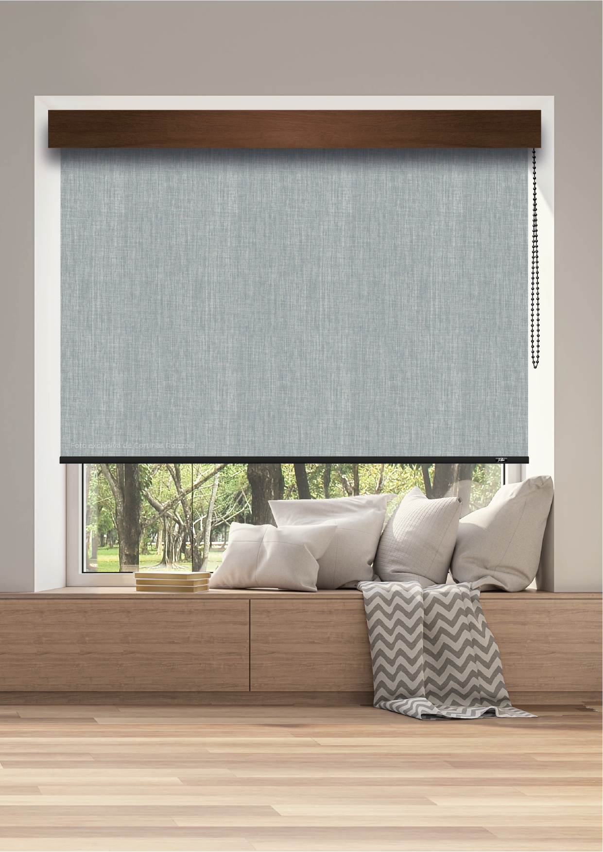 ROLLER BLACKOUT BK11 - GRIS 4M ESTÁNDAR