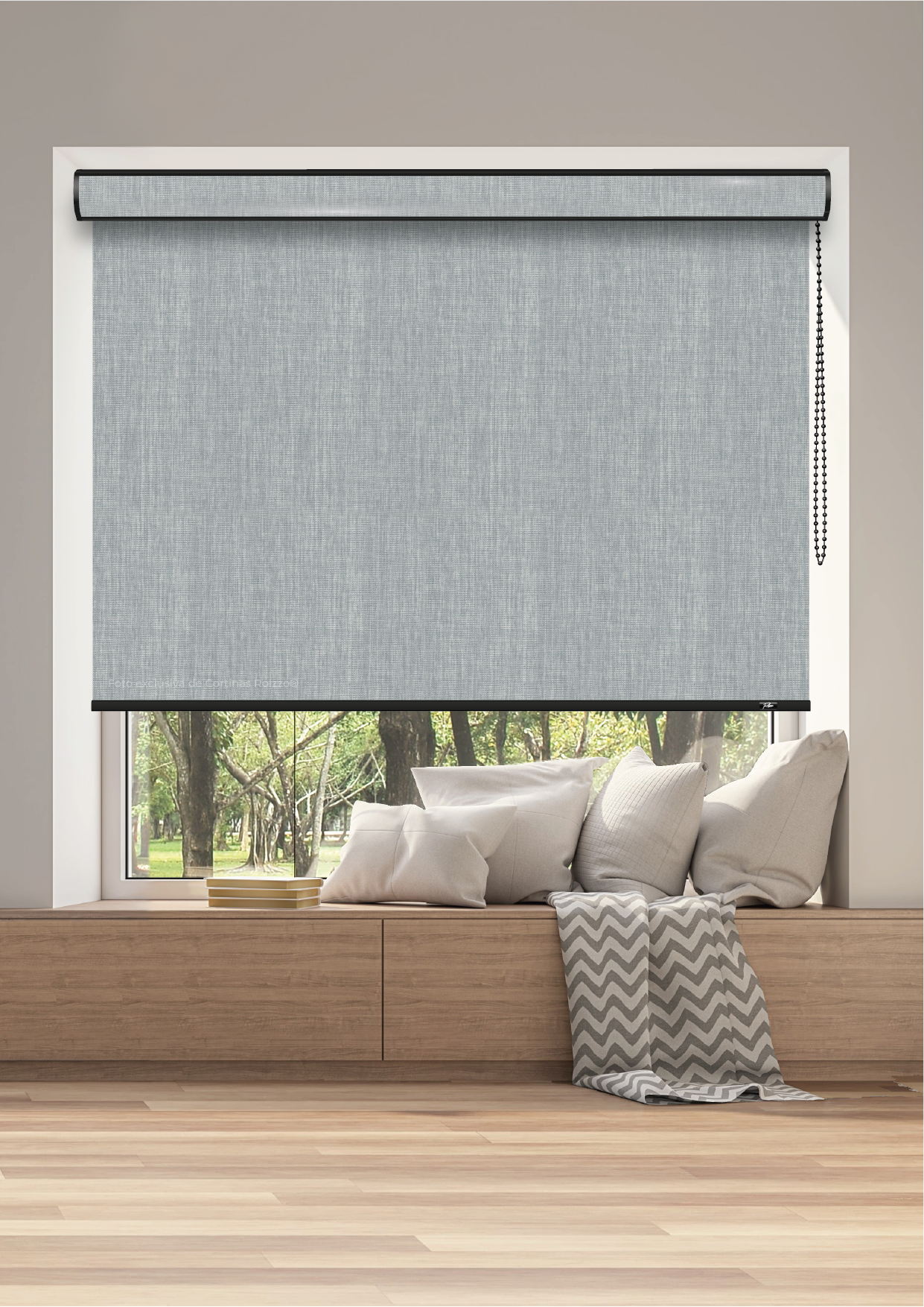 ROLLER BLACKOUT BK11 - GRIS 4M ESTÁNDAR