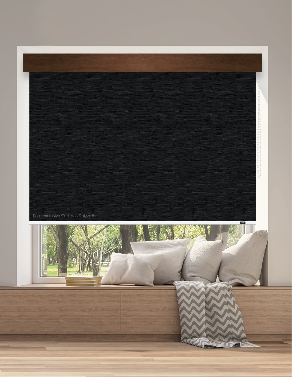 ROLLER BLACKOUT BK13 - IGUAZU NEGRO DELUX