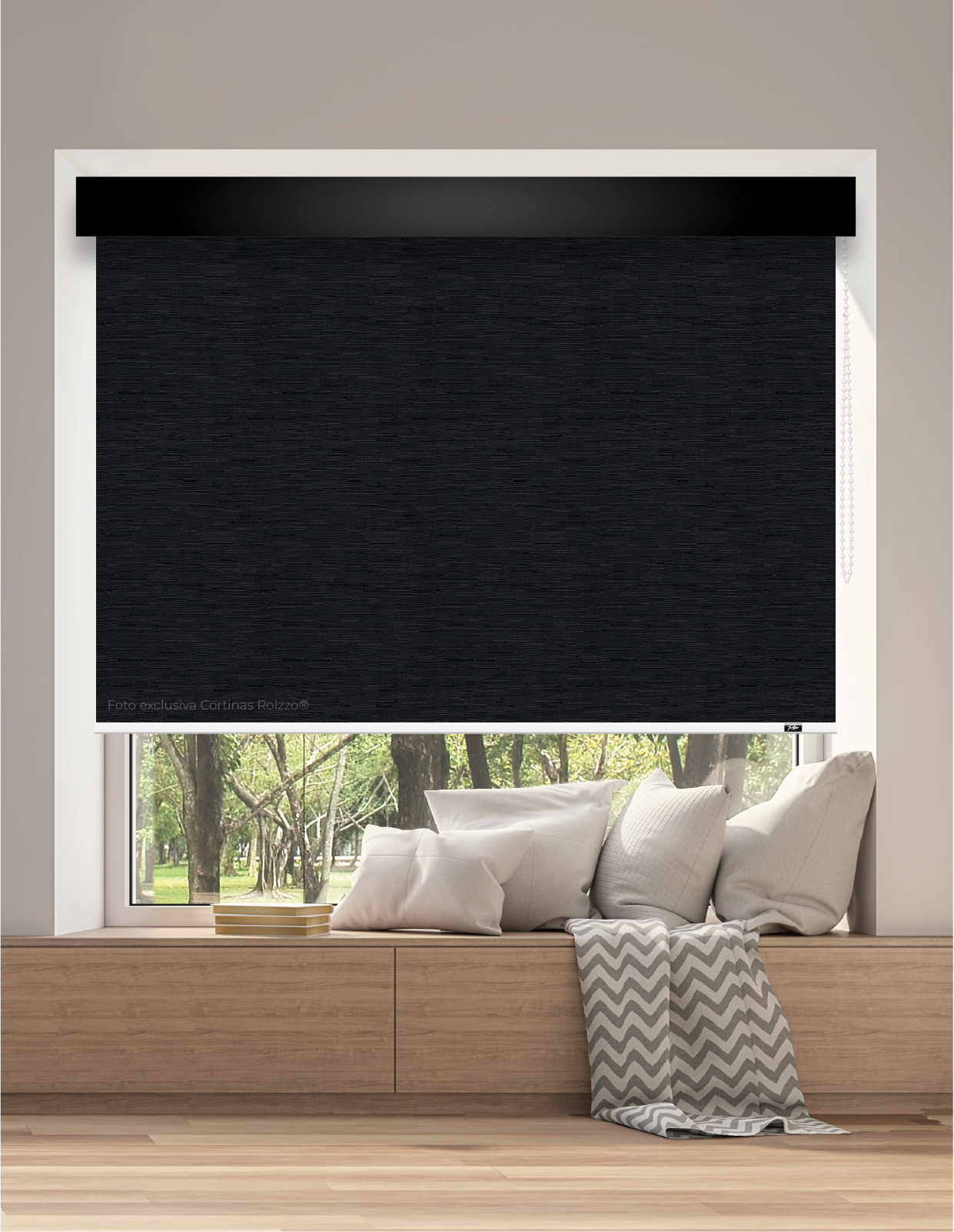 ROLLER BLACKOUT BK13 - IGUAZU NEGRO DELUX