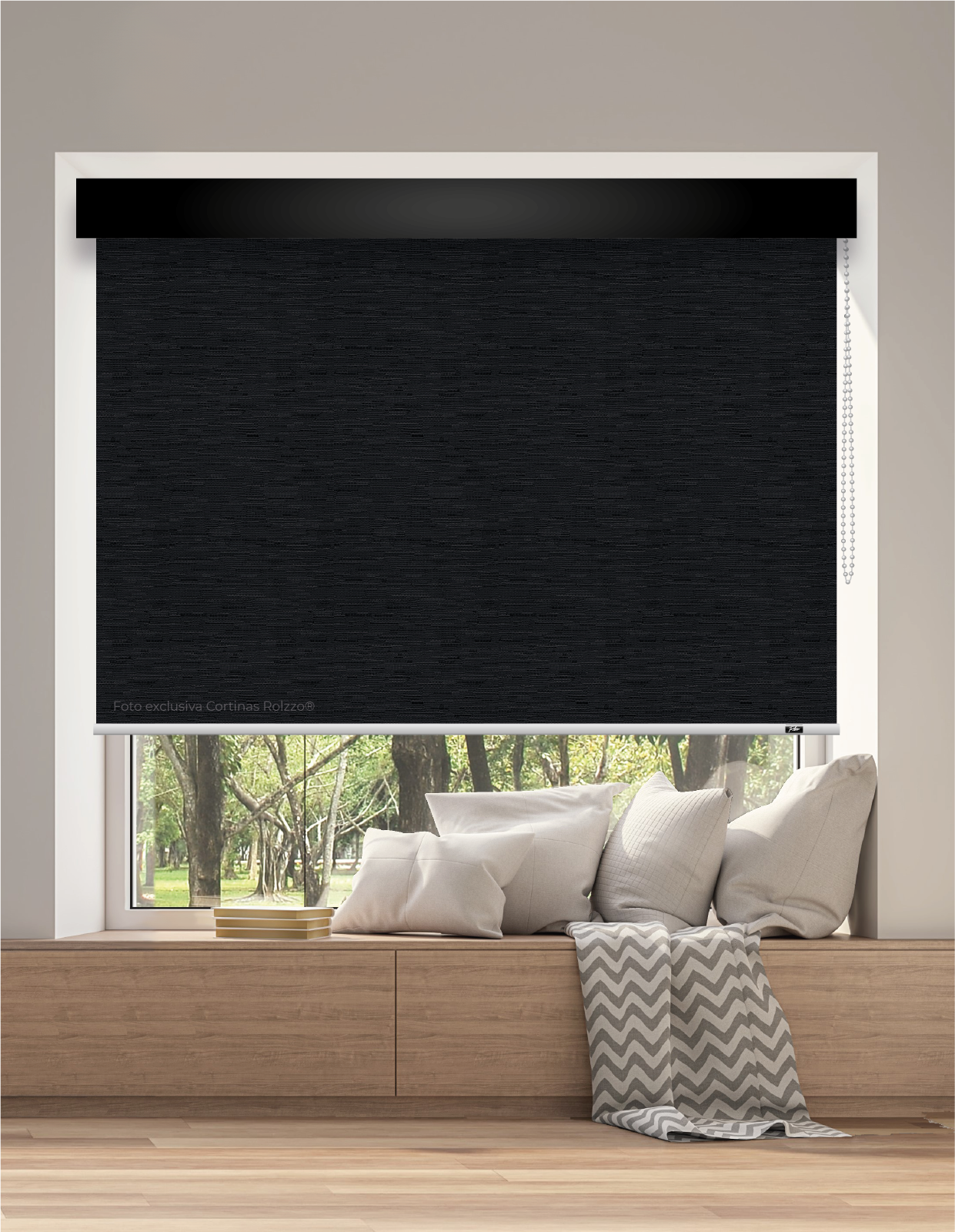 ROLLER BLACKOUT BK13 - IGUAZU NEGRO DELUX