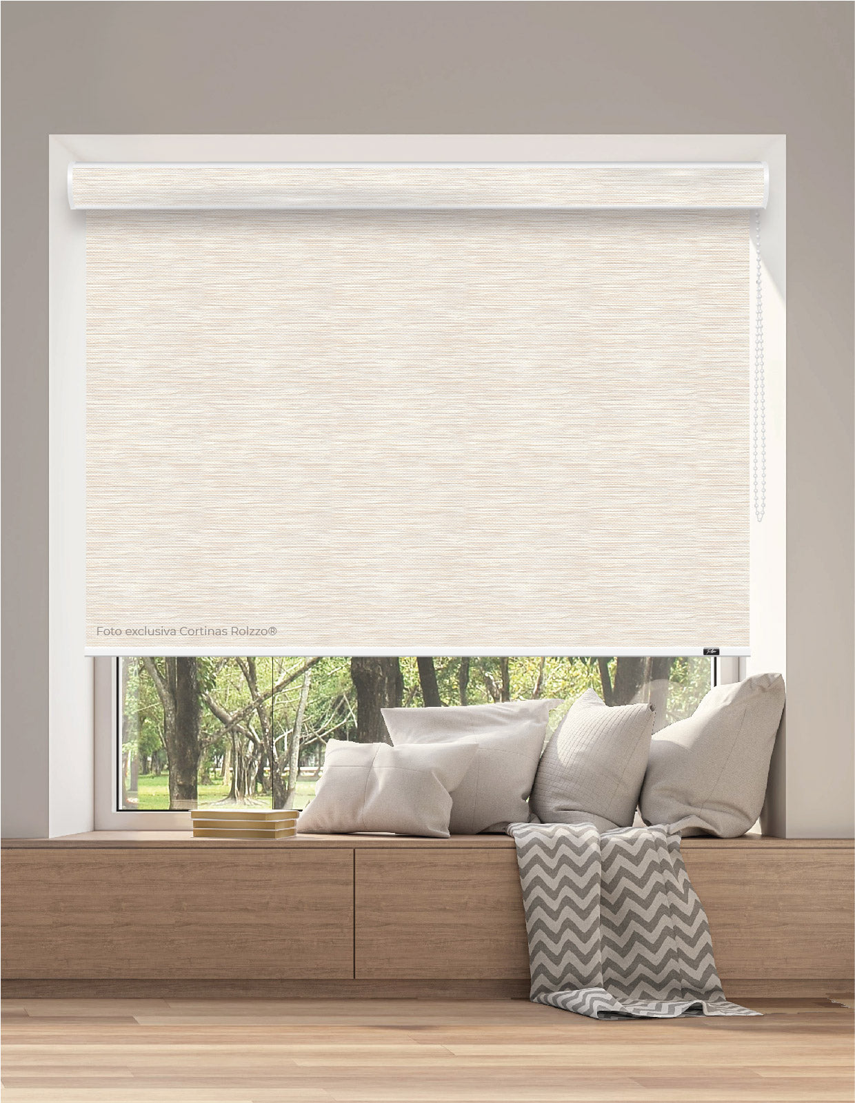 ROLLER BLACKOUT BK18 - IVORY DELUX