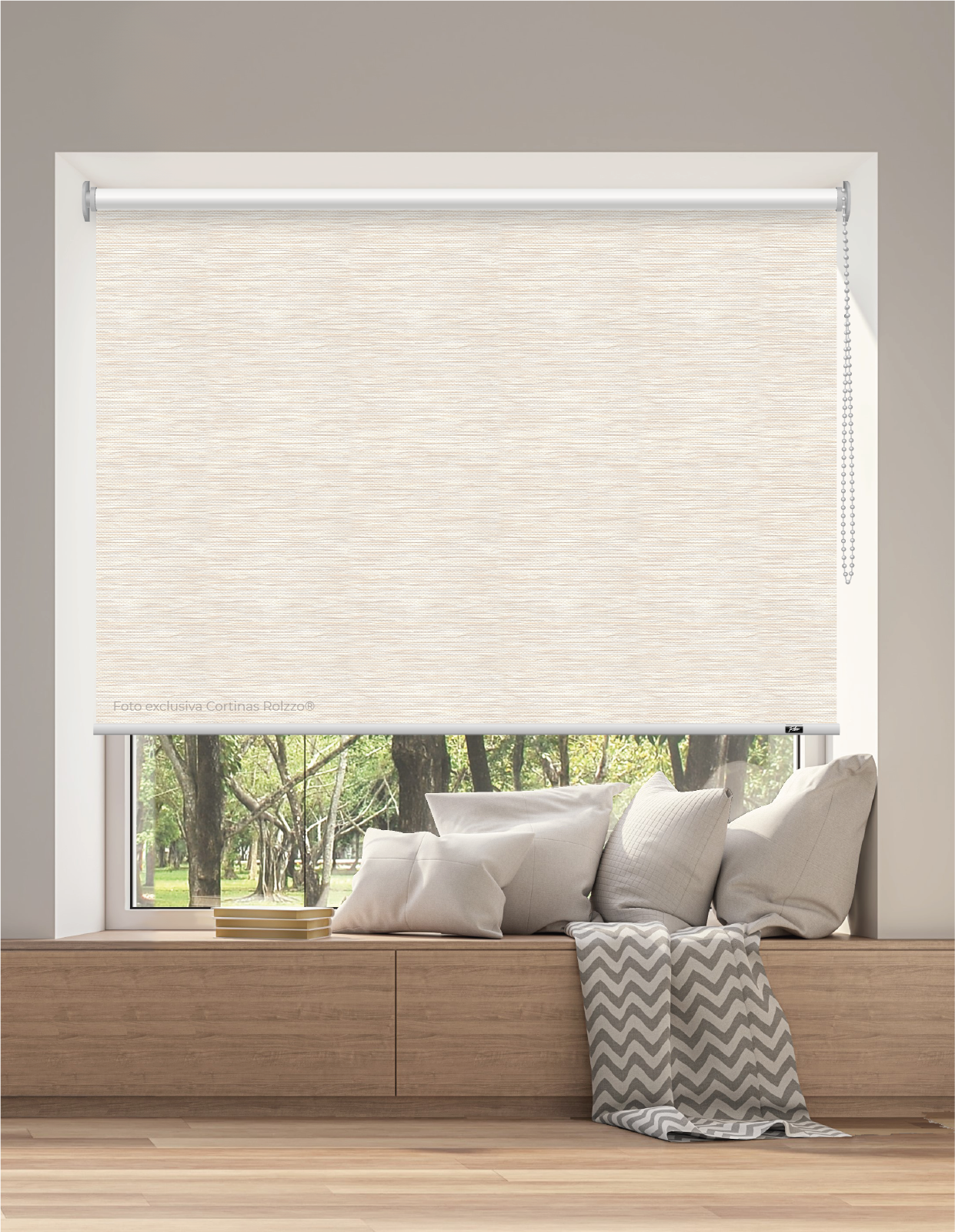 ROLLER BLACKOUT BK18 - IVORY DELUX