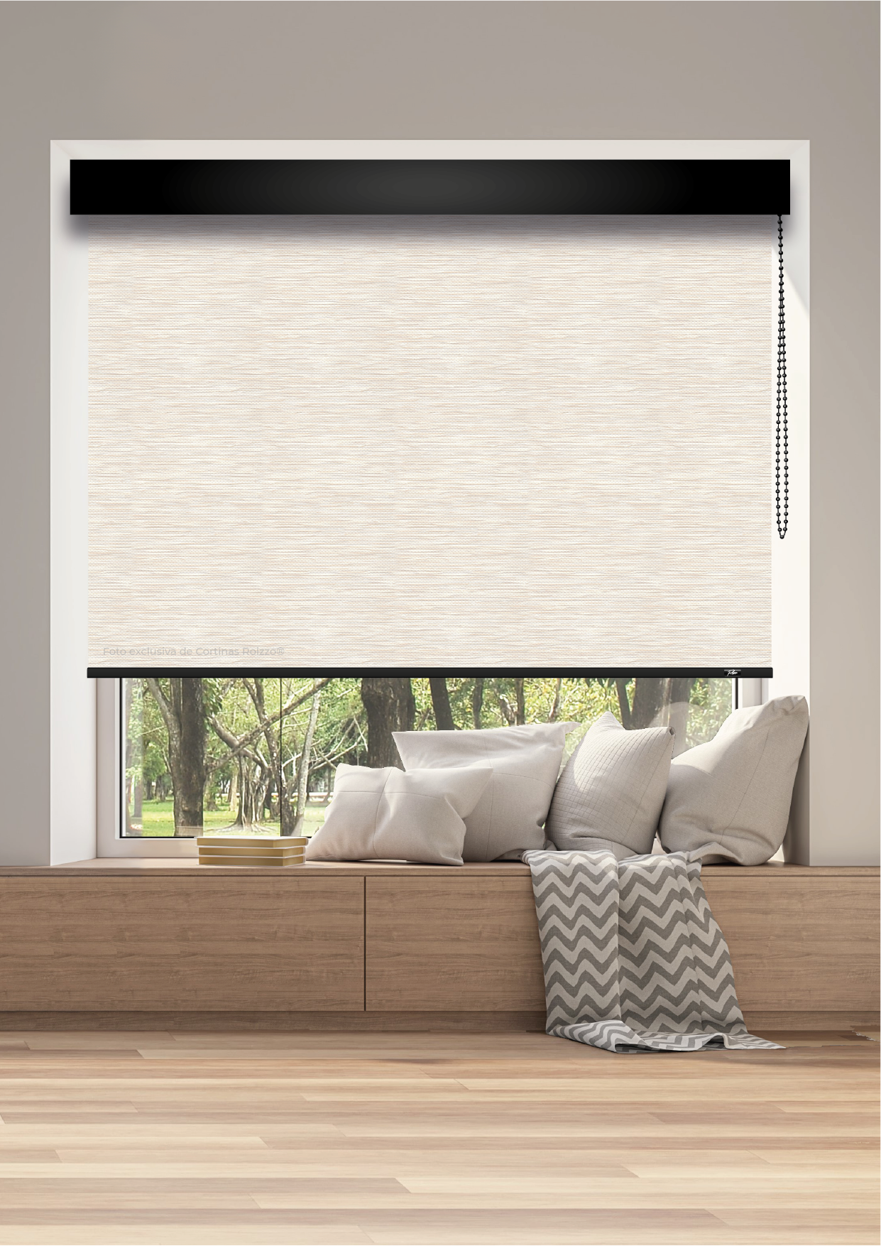 ROLLER BLACKOUT BK18 - IVORY DELUX