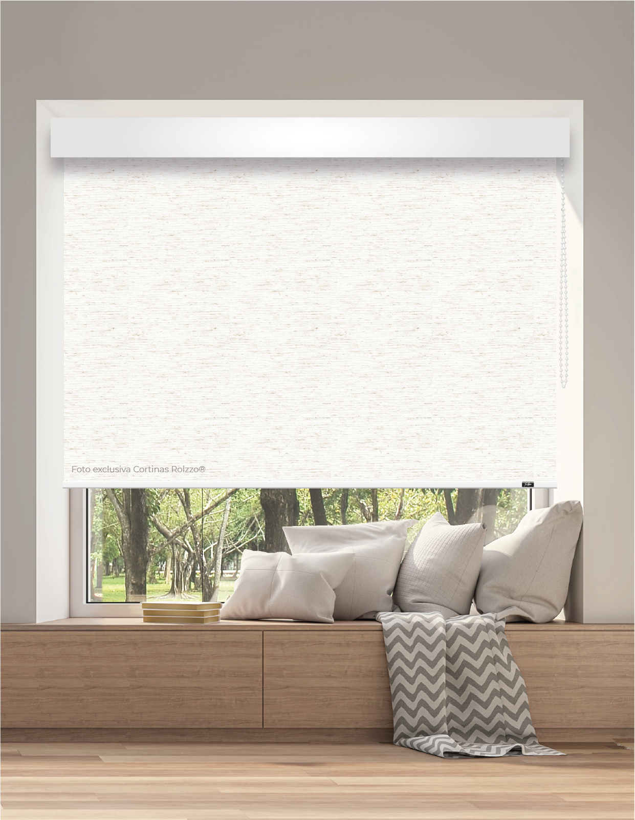 ROLLER BLACKOUT BK50 - BK LIGHT LINEN ESTÁNDAR