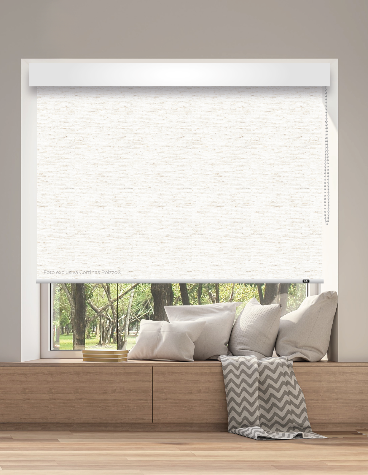 ROLLER BLACKOUT BK50 - BK LIGHT LINEN ESTÁNDAR