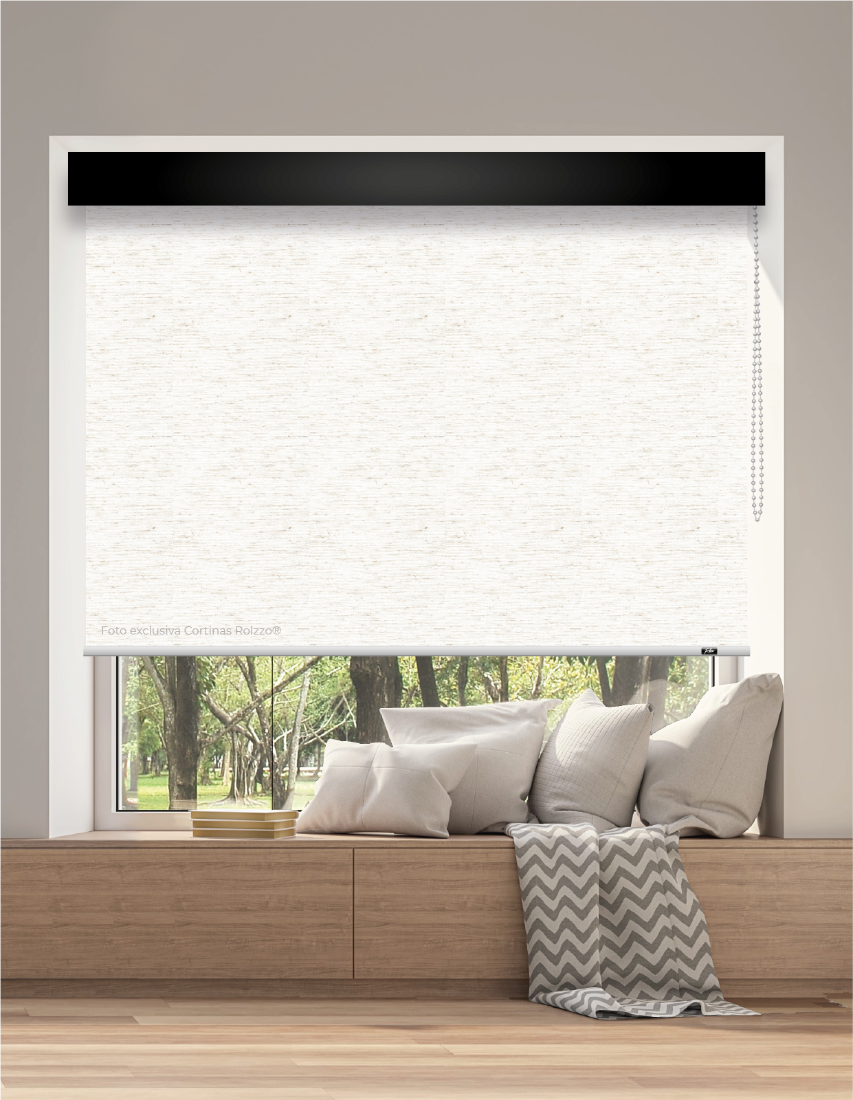 ROLLER BLACKOUT BK50 - BK LIGHT LINEN ESTÁNDAR