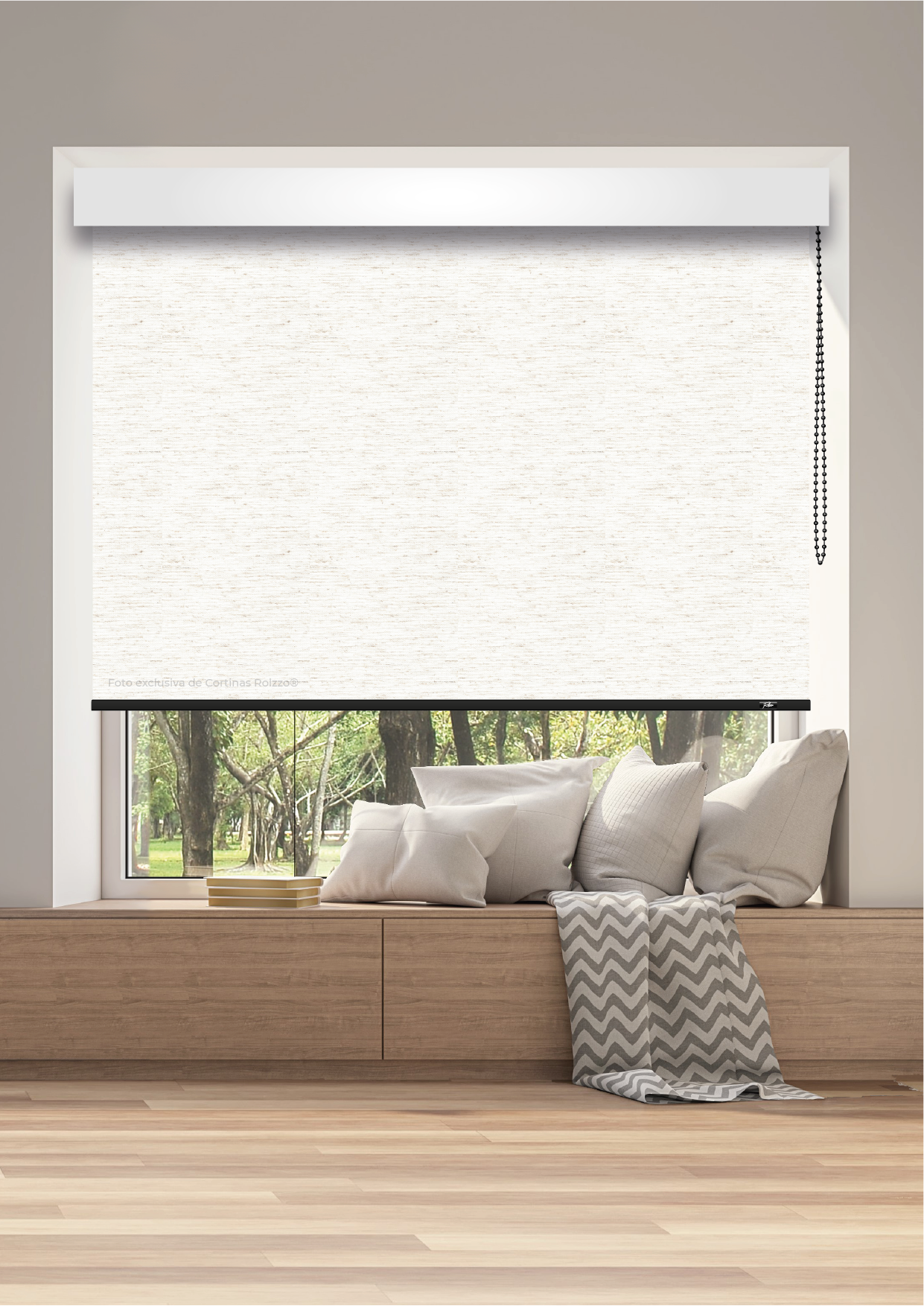 ROLLER BLACKOUT BK50 - BK LIGHT LINEN ESTÁNDAR