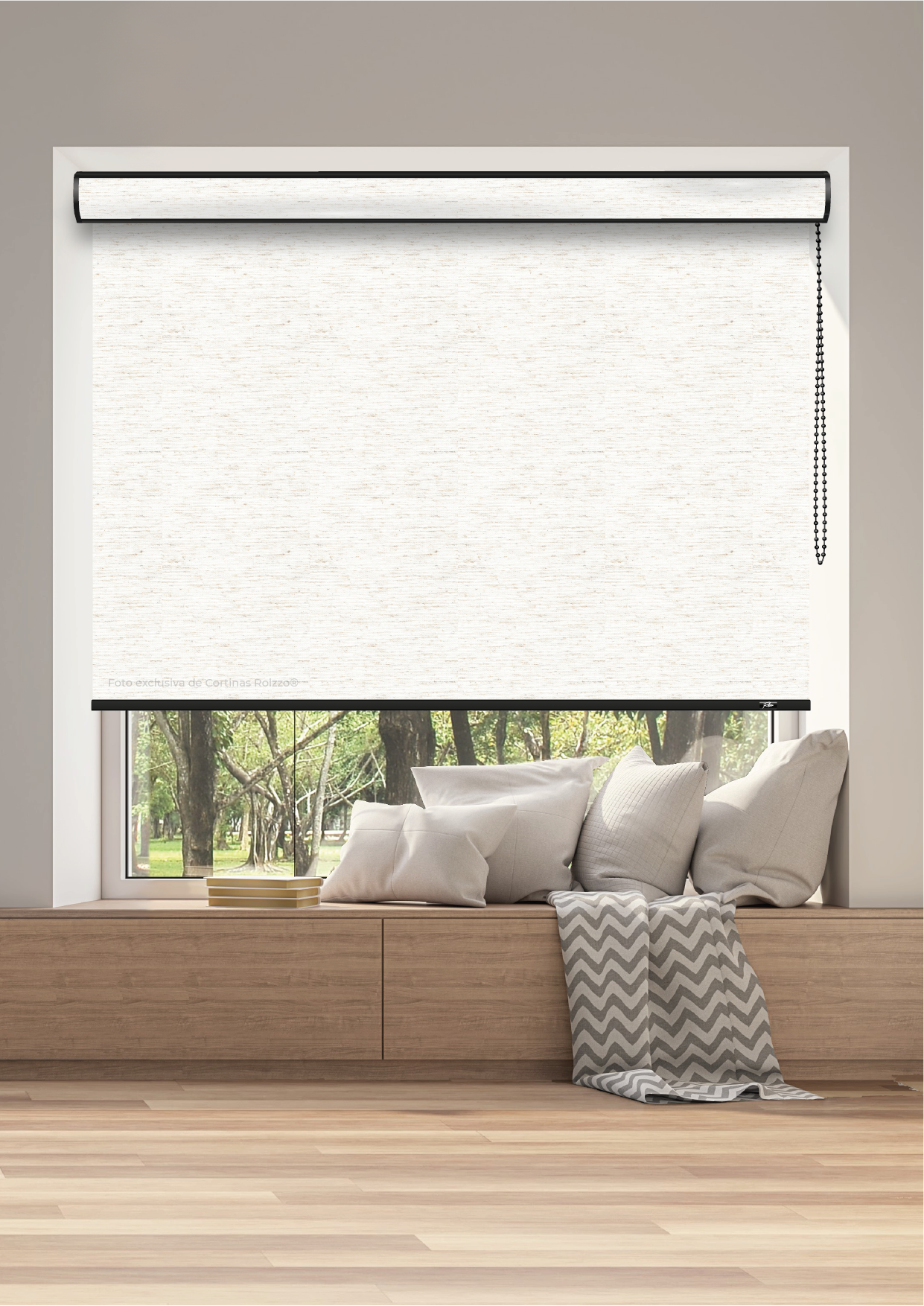 ROLLER BLACKOUT BK50 - BK LIGHT LINEN ESTÁNDAR