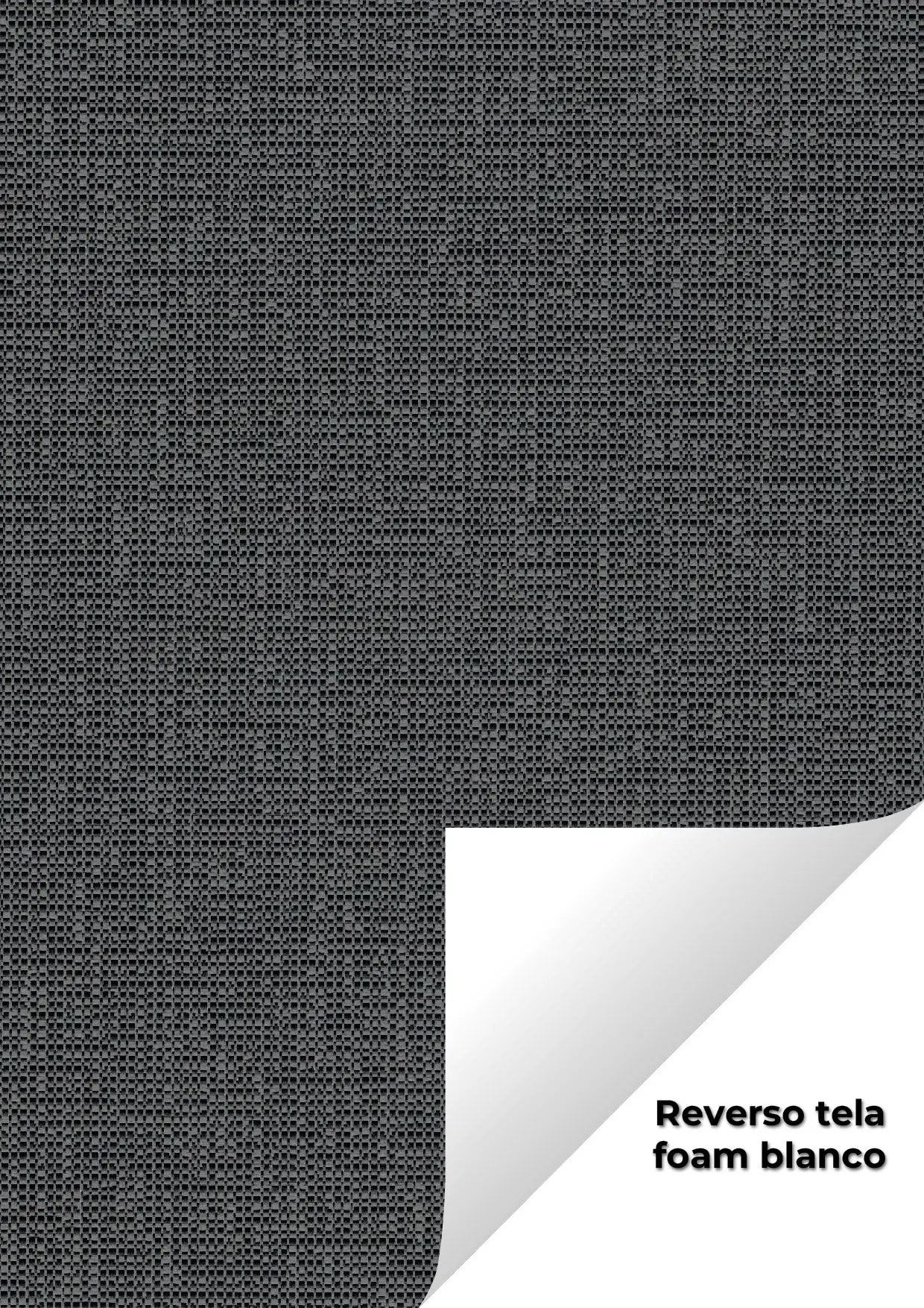 CORTINA ROLLER BLACKOUT BK57 - GRIS TEXTURA OSCURO DELUX