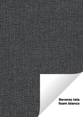 CORTINA ROLLER BLACKOUT BK57 - GRIS TEXTURA OSCURO DELUX