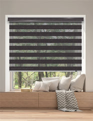 ROLLER DÚO BLACKOUT DU 29 - LUXOR GRIS OSCUROS PREMIUM