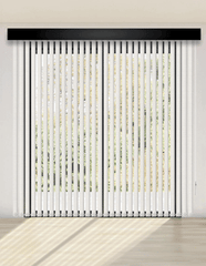 CORTINA VERTICAL BLACKOUT BK15 - RÚSTICO NATURAL EXCLUSIVA