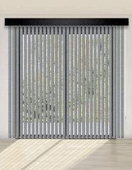 CORTINA VERTICAL BLACKOUT BK33 - OASIS GRIS PREMIUM