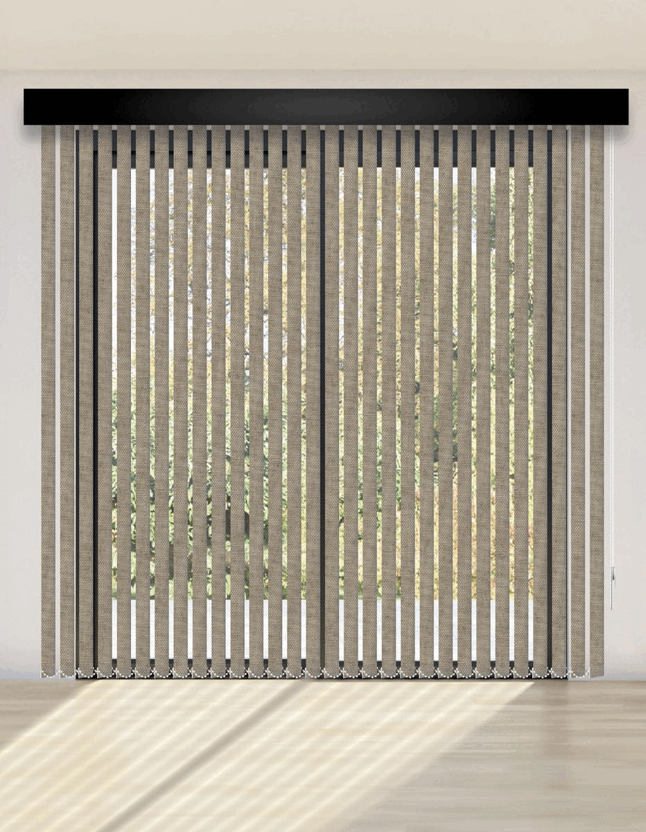 CORTINA VERTICAL BLACKOUT BK54 - URBANO COFFE PREMIUM