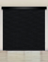 CORTINA VERTICAL BLACKOUT BK02 - NEGRO LISO ESTÁNDAR
