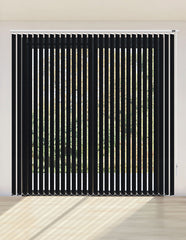 CORTINA VERTICAL BLACKOUT BK02 - NEGRO LISO