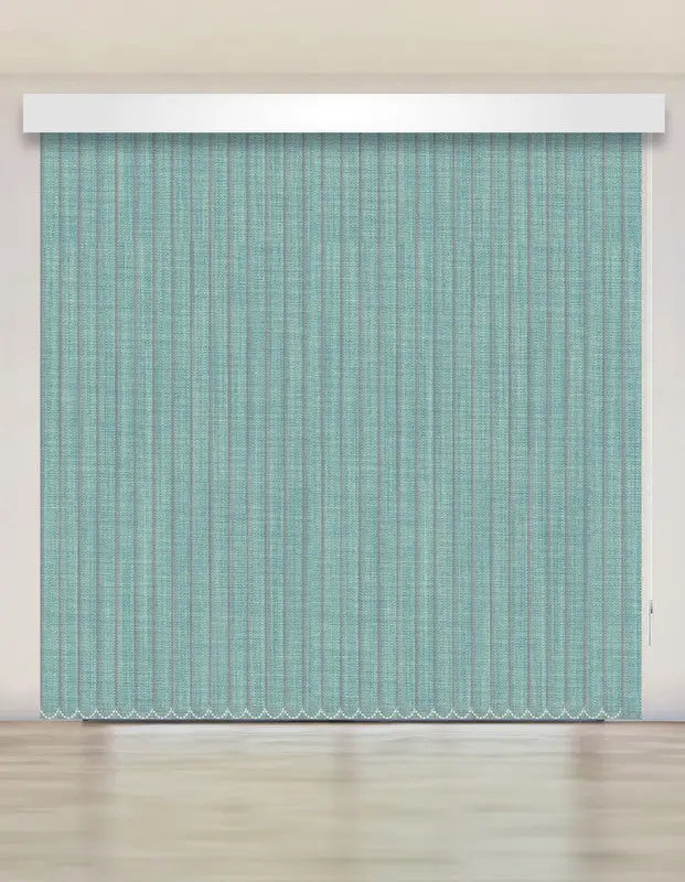 CORTINA VERTICAL BLACKOUT BK05 - AZUL AGUA ESTÁNDAR