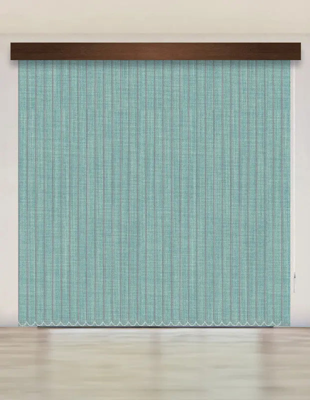 CORTINA VERTICAL BLACKOUT BK05 - AZUL AGUA ESTÁNDAR