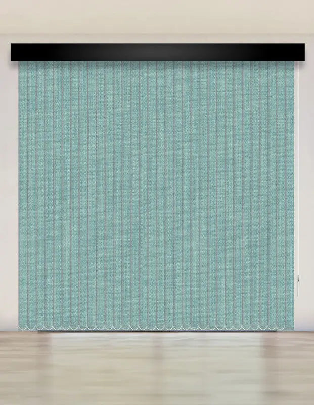 CORTINA VERTICAL BLACKOUT BK05 - AZUL AGUA ESTÁNDAR