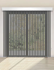 CORTINA VERTICAL BLACKOUT BK06 - GRIS MARENGO 2019 DELUX